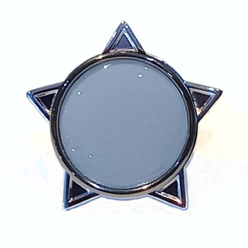White star badge